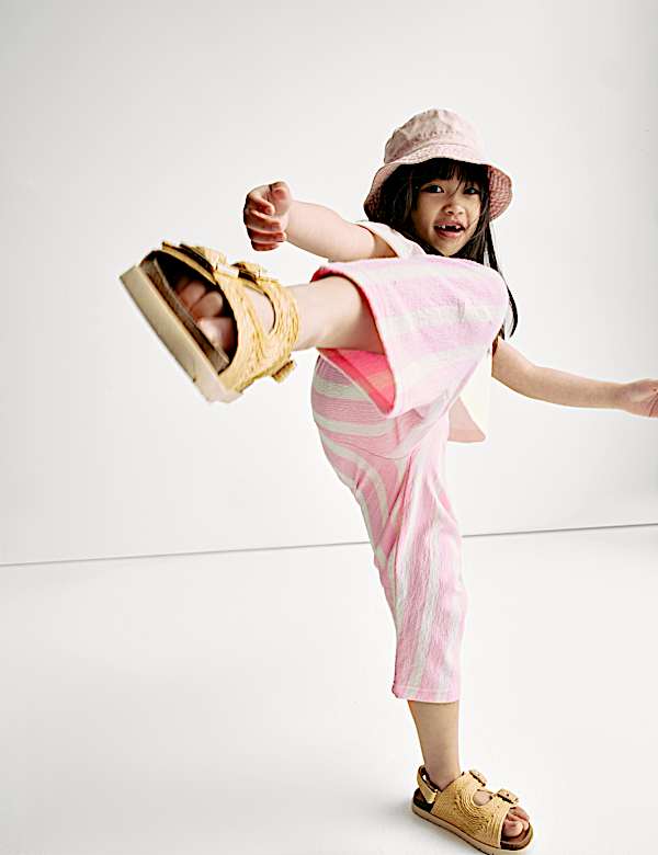 Pure Cotton Strawberry Top & Bottom Outfit (2-8 Yrs) - AT