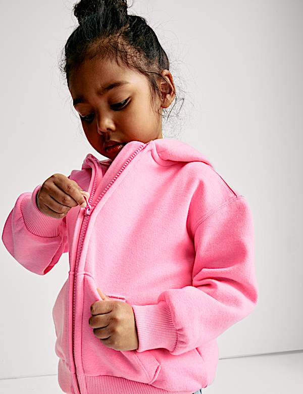 Cotton Blend Hoodie (2-8 Yrs) - CA