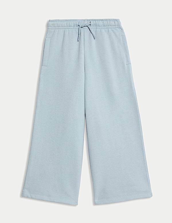 Cotton Rich Wide Leg Joggers (2-8 Yrs) - PT