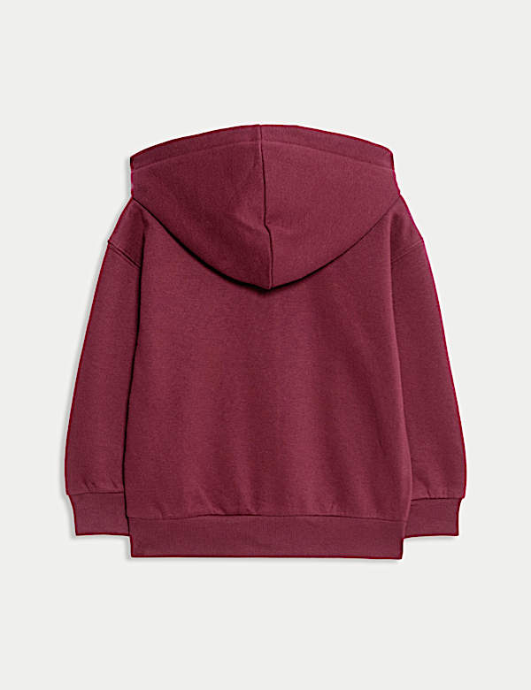Heart Graphic ZipThrough Hoodie (2-8 Yrs)