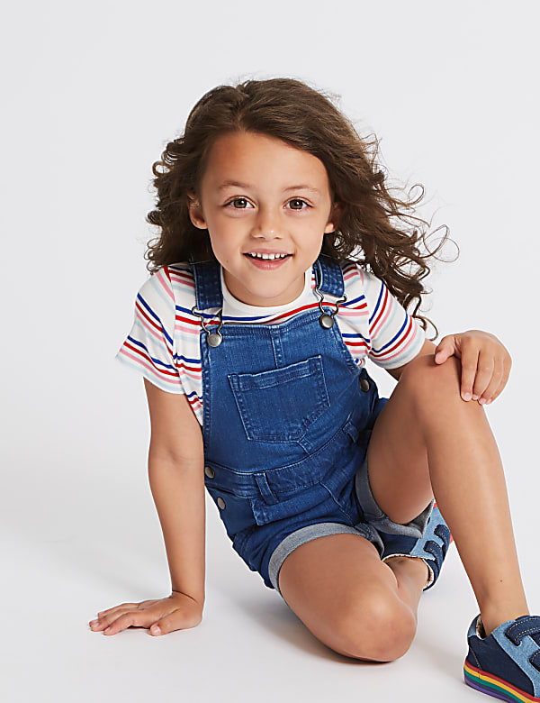 Denim Dungarees (3 Months - 7 Years)