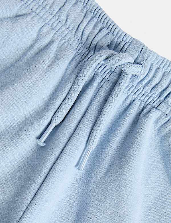 Wide Leg Cotton Rich Joggers (2-8 Yrs) - NZ