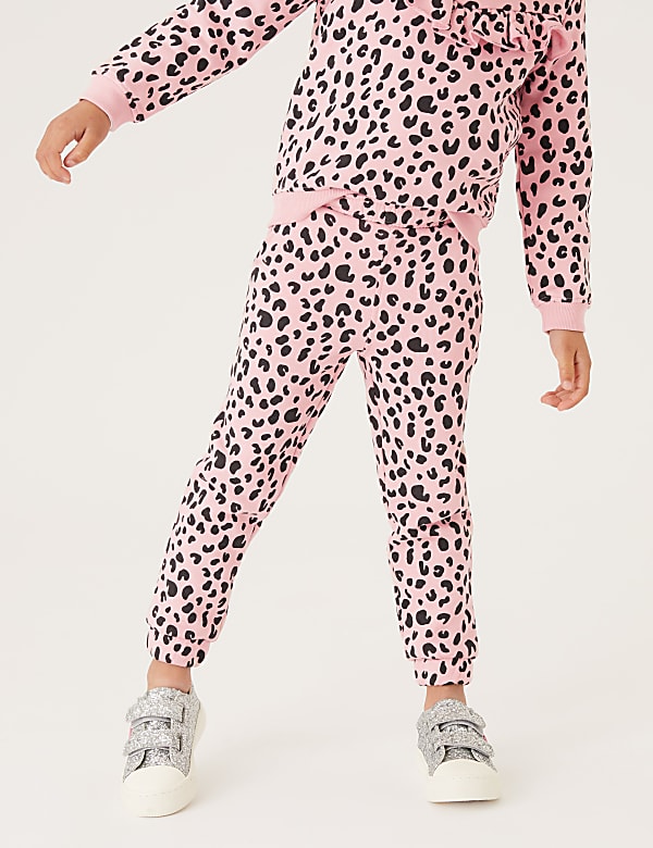 Cotton Rich Sweatshirt and Jogger Outfit (2-7 Yrs)
