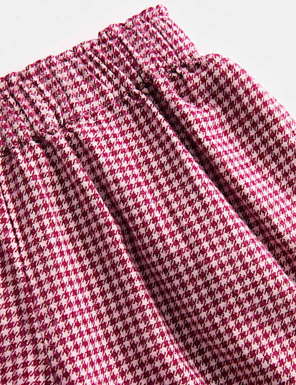 2pc Pure Cotton Checked Top & Bottom Outfit (2-8 Yrs)