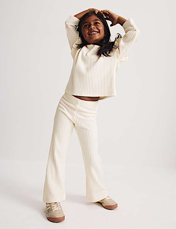 Jersey Frill Top & Bottom Outfit (2-8 Yrs) - HU