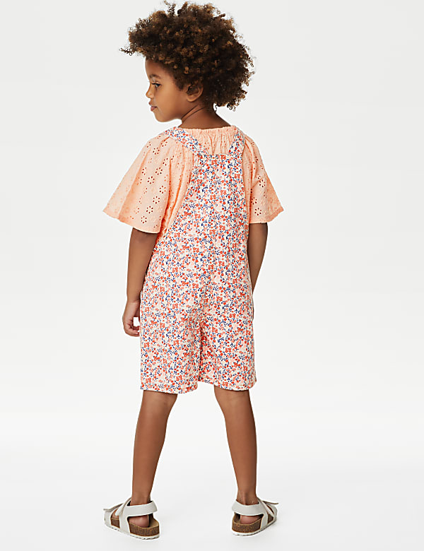 Cotton Rich Floral Outfit (2-8 Yrs)
