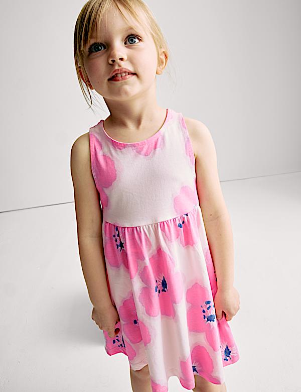 Cotton Hibiscus Dresses