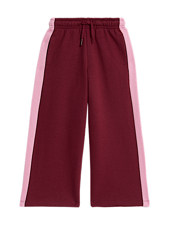 Side Stripe Wide Leg Joggers (2-8 Yrs)