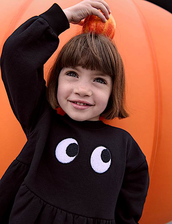 2pc Halloween Dress and Leggings Set (2-8 Yrs) - RO