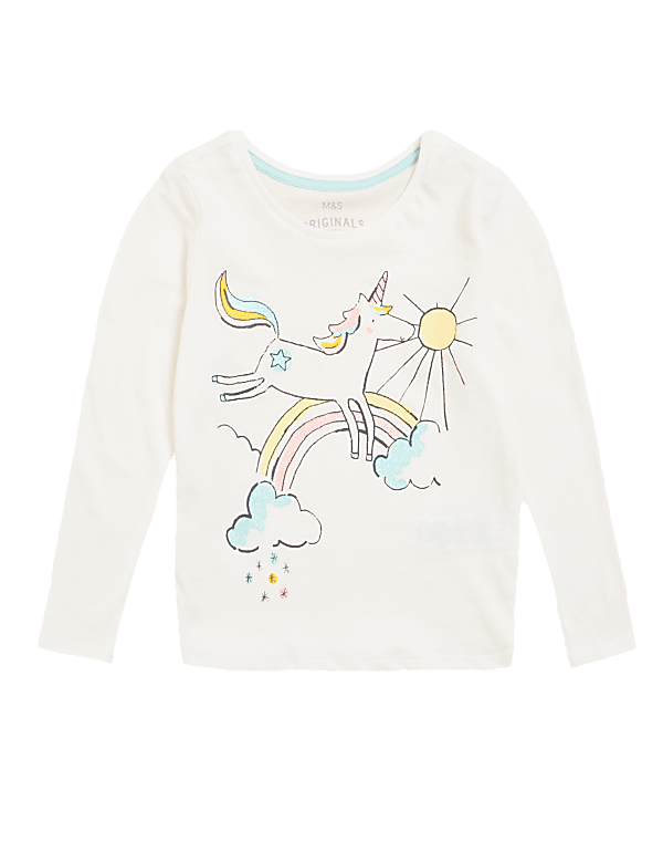 Pure Cotton Printed Round Neck Top