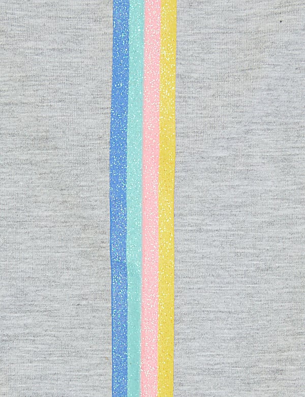 Cotton Rainbow Side Stripe Leggings (2-7 Yrs)
