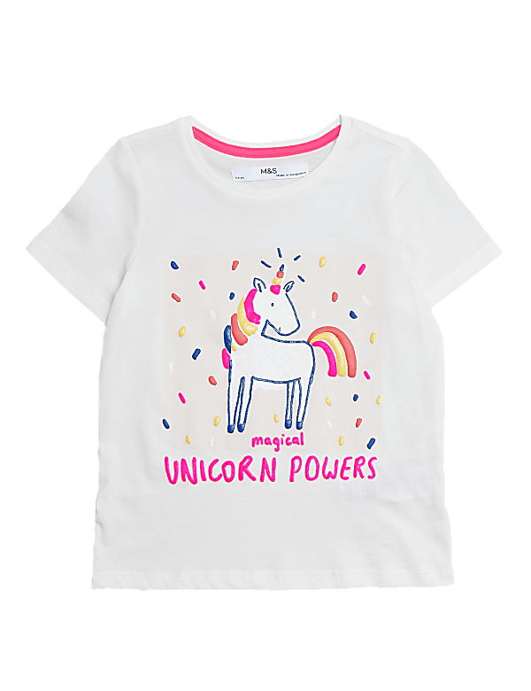 Pure Cotton Unicorn T-Shirt