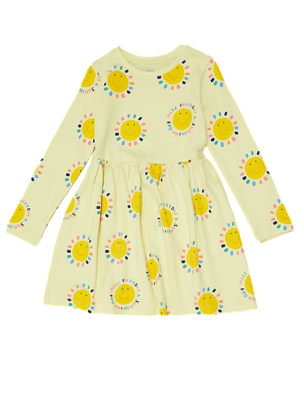 Pure Cotton Sunshine Print Dress