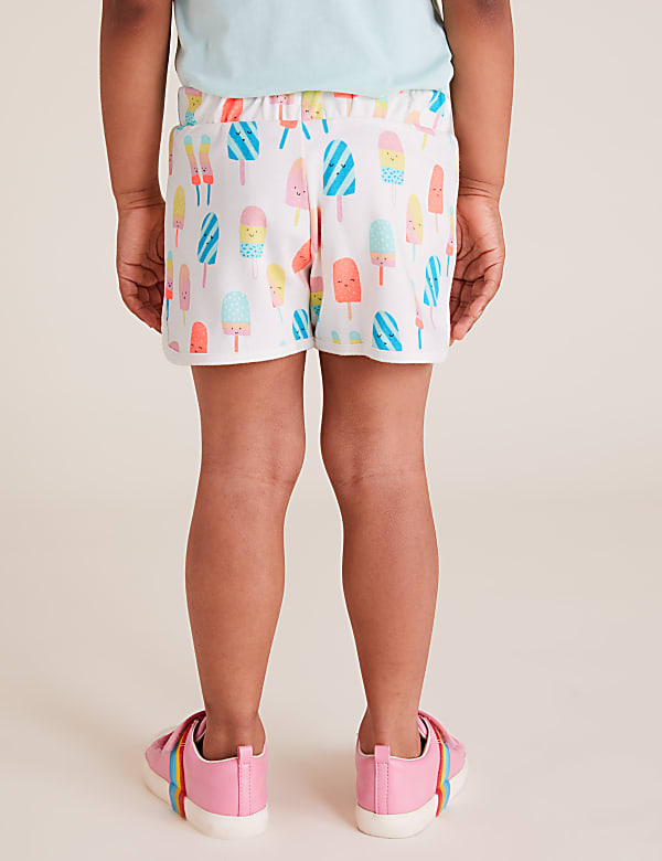 Cotton Lolly Print Shorts (2-7 Yrs)