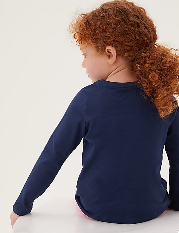 Pure Cotton Unicorn Rainbow Top (2-7 Yrs)