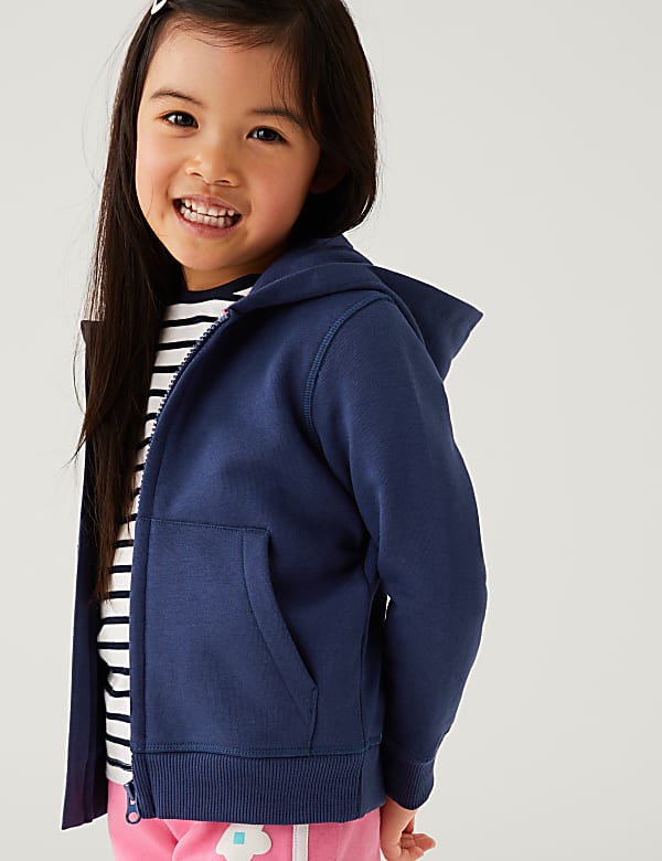 Cotton Rich Hoodie (2-7 Yrs)