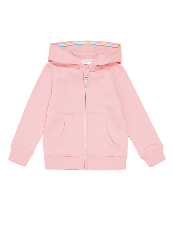 Cotton Rich Zip Hoodie (2-7 Yrs)