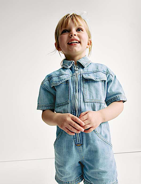 Denim Boiler Suit (2-8 Yrs) - US