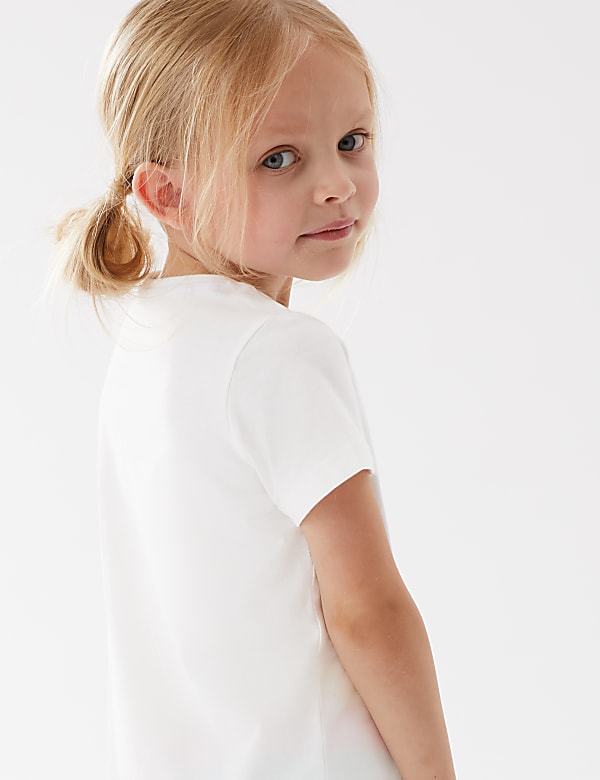 Pure Cotton Fruit Print T-Shirt (2-7 Yrs)
