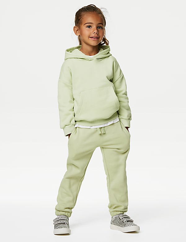 Cotton Rich Plain Hoodie (2-8 Yrs)