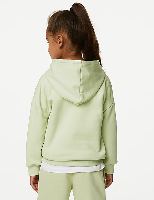 Cotton Rich Plain Hoodie (2-8 Yrs)