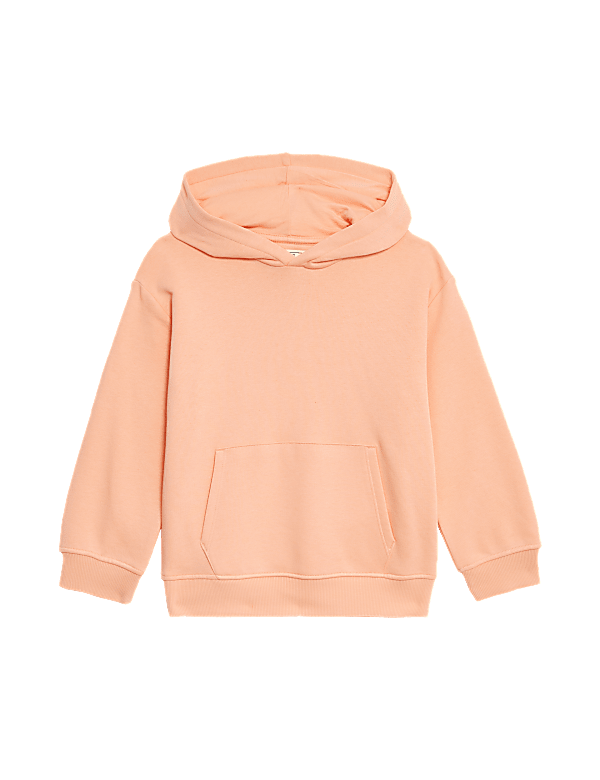 Cotton Rich Plain Hoodie (2-8 Yrs)