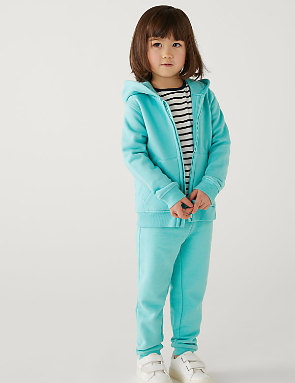 Cotton Rich Zip Hoodie (2-8 Yrs)
