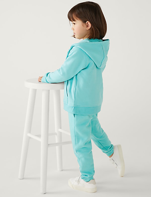 Cotton Rich Zip Hoodie (2-8 Yrs)