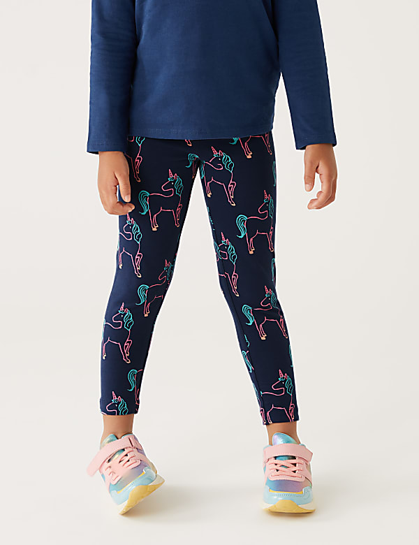 Cotton Rich Unicorn Leggings