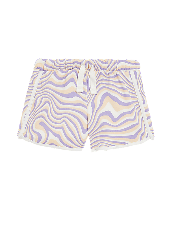 Pure Cotton Swirl Shorts