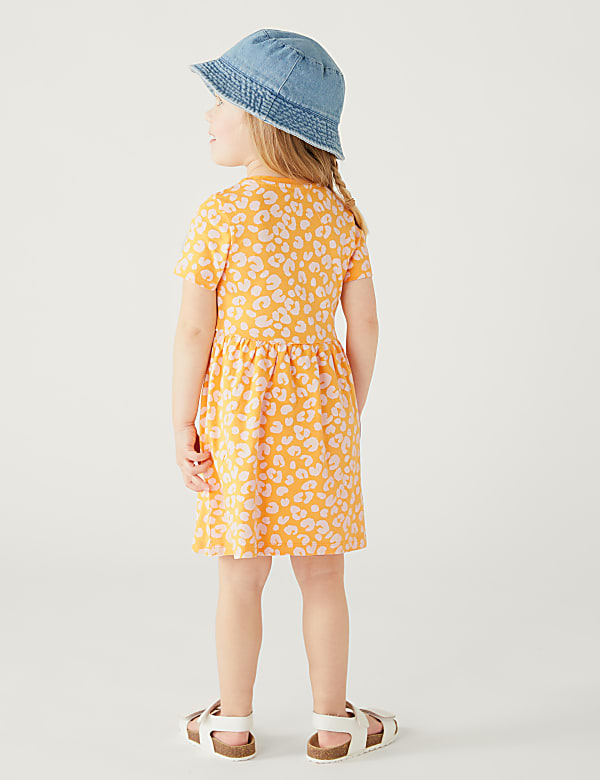 Pure Cotton Leopard Dress