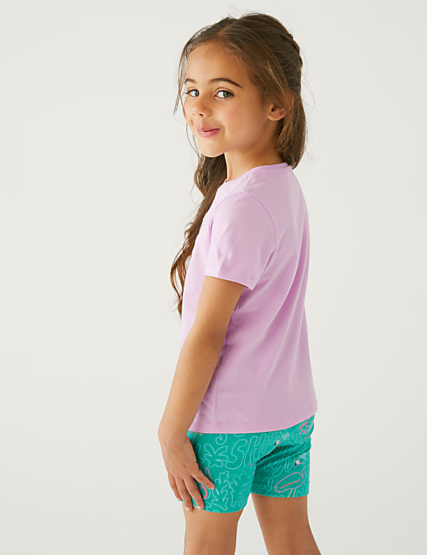 Pure Cotton Flamingo T-Shirt