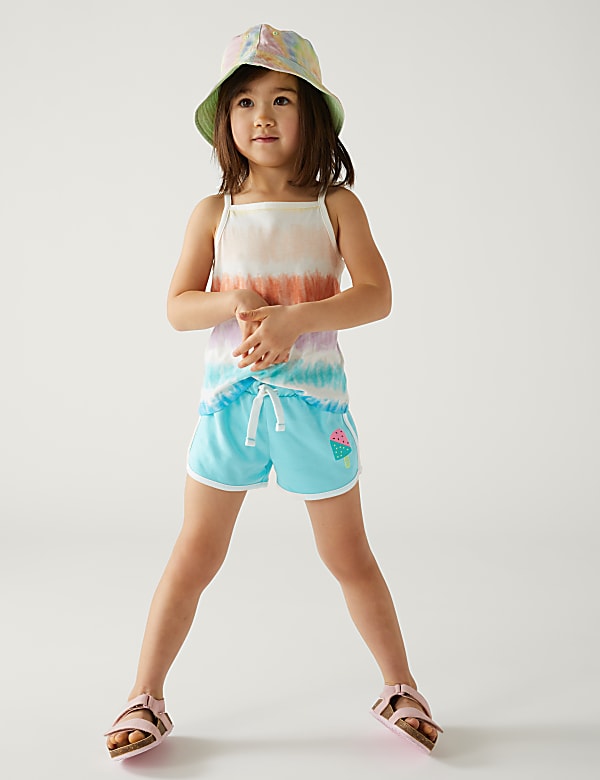 Pure Cotton Ice Crea Shorts