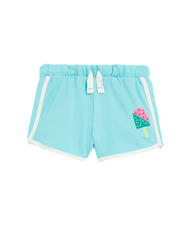 Pure Cotton Ice Crea Shorts