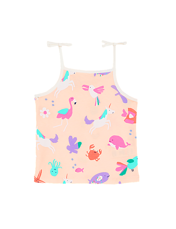 Pure Cotton Unicorn Print Top