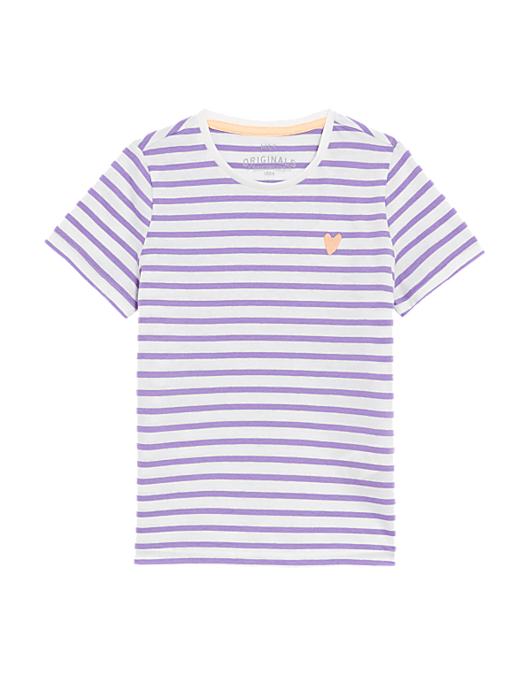 Cotton Rich Striped T-Shirt