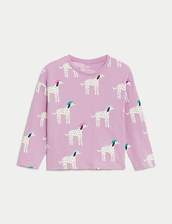 Pure Cotton Dalmatian Print Top