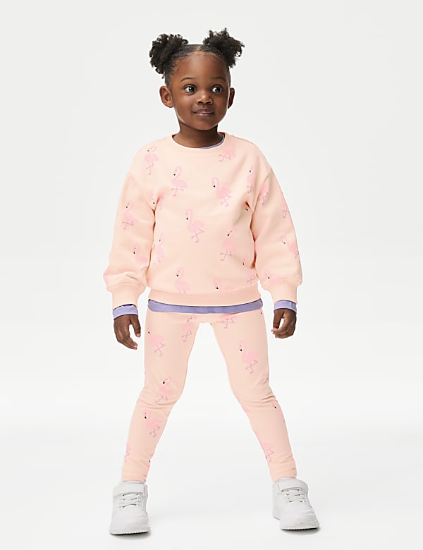 Cotton Rich Printed Sweatshirt (2-8 Yrs)