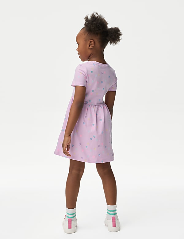 Pure Cotton Printed Dress (2-8 Yrs)