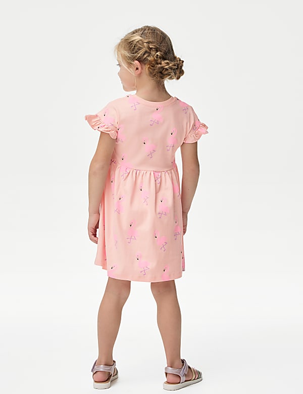 Pure Cotton Printed Dress (2-8 Yrs)