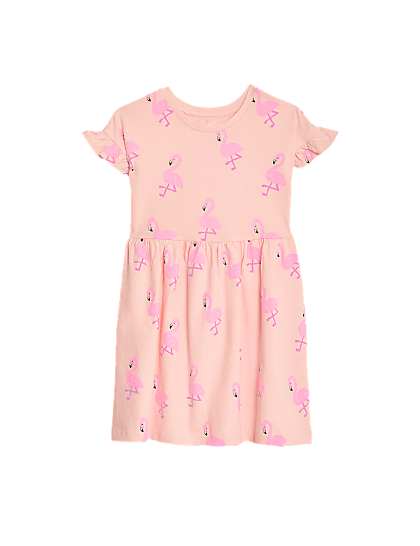 Pure Cotton Printed Dress (2-8 Yrs)