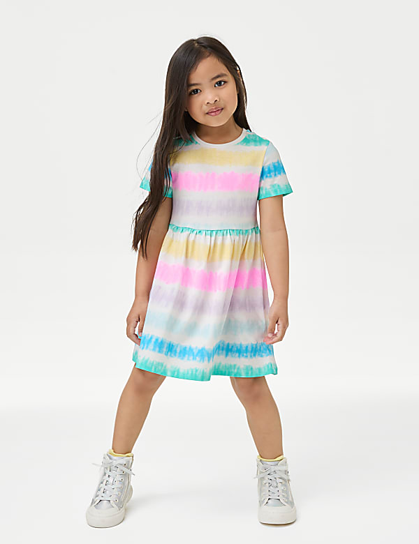 Pure Cotton Printed Dress (2-8 Yrs)