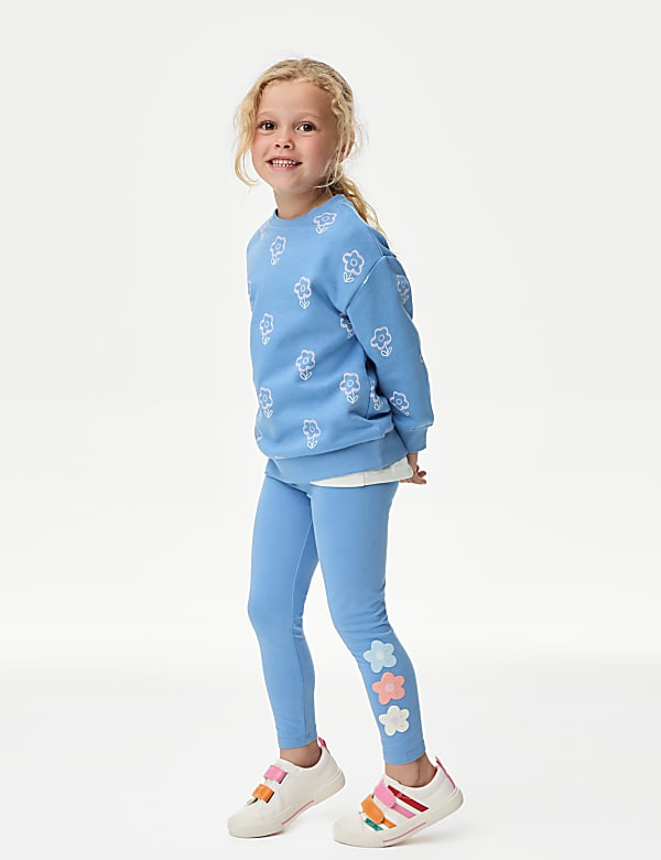 Cotton Rich Leggings (2-8 Yrs) - JE