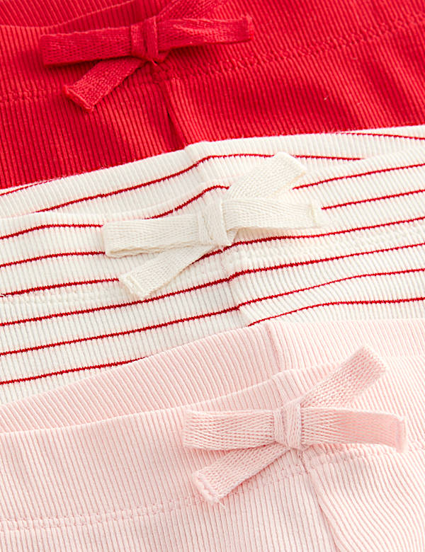 3 Pack Cotton Rich Seaside Leggings (2-8 Yrs)