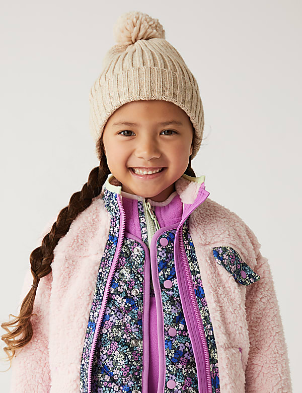 Floral Padded Gilet