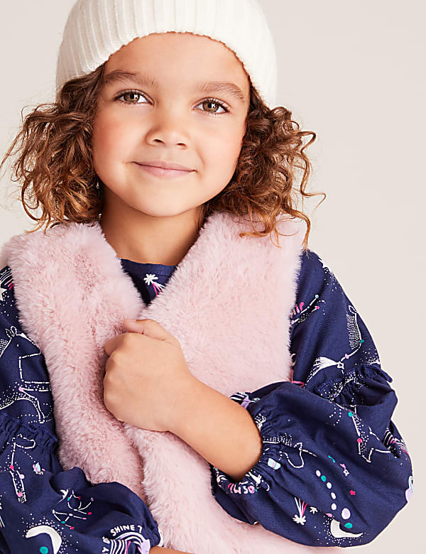 Faux Fur Gilet (2-7 Yrs)