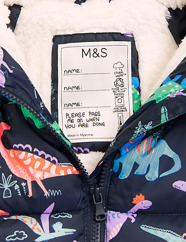 Stormwear™ Dinosaur Padded Coat (2-7 Yrs)
