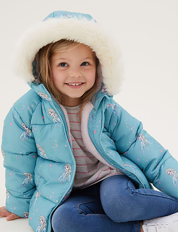 Buy Stormwear Disney Frozen Padded Coat 2 10 Yrs at Marks Spencer