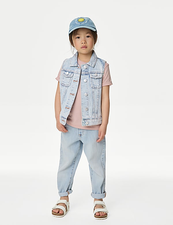 Denim Gilet Vest (2-8 Yrs) - AL