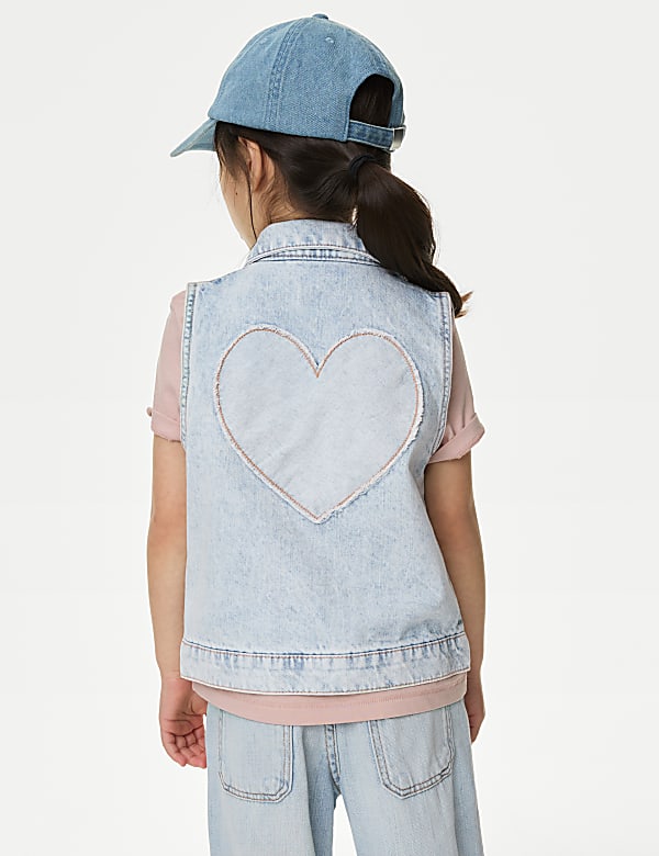 Denim Gilet Vest (2-8 Yrs) - AL